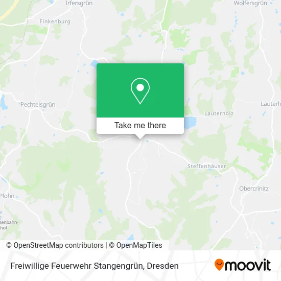 Карта Freiwillige Feuerwehr Stangengrün