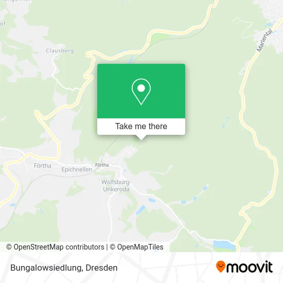 Карта Bungalowsiedlung