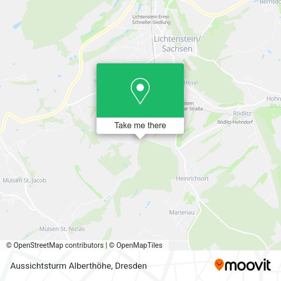 Карта Aussichtsturm Alberthöhe