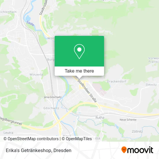 Карта Erika's Getränkeshop