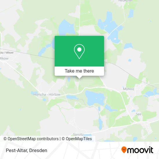 Карта Pest-Altar