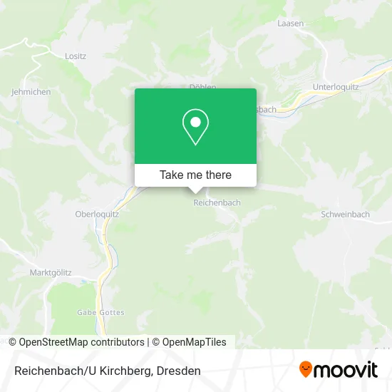 Карта Reichenbach/U Kirchberg