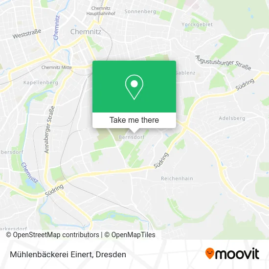 Карта Mühlenbäckerei Einert