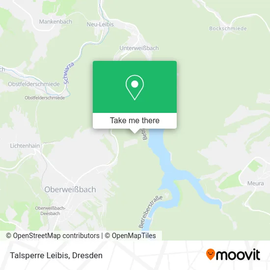 Карта Talsperre Leibis