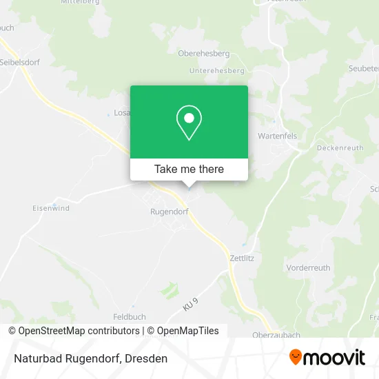 Карта Naturbad Rugendorf