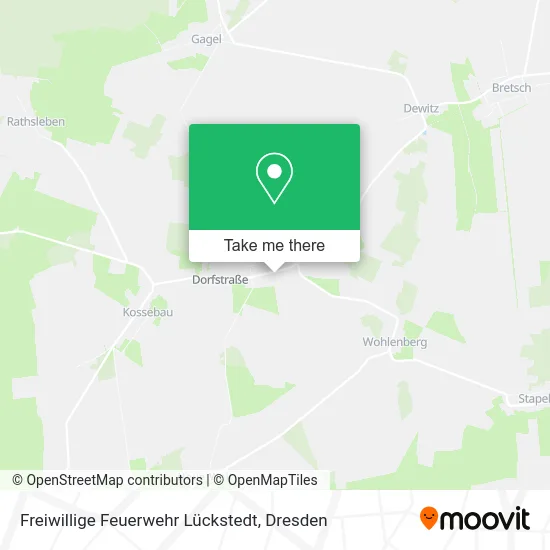 Карта Freiwillige Feuerwehr Lückstedt