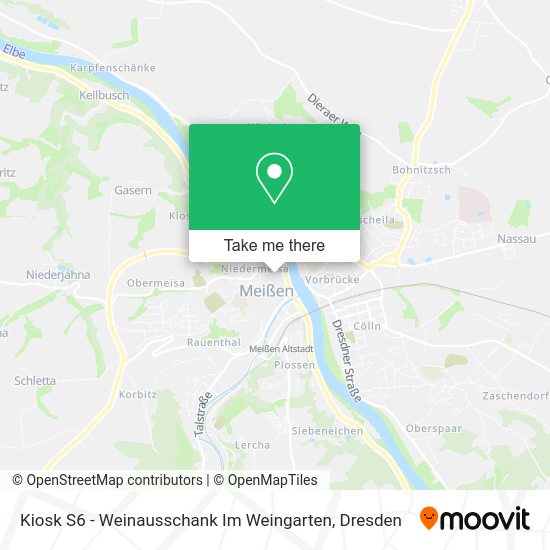Карта Kiosk S6 - Weinausschank Im Weingarten