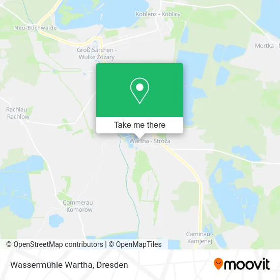 Карта Wassermühle Wartha