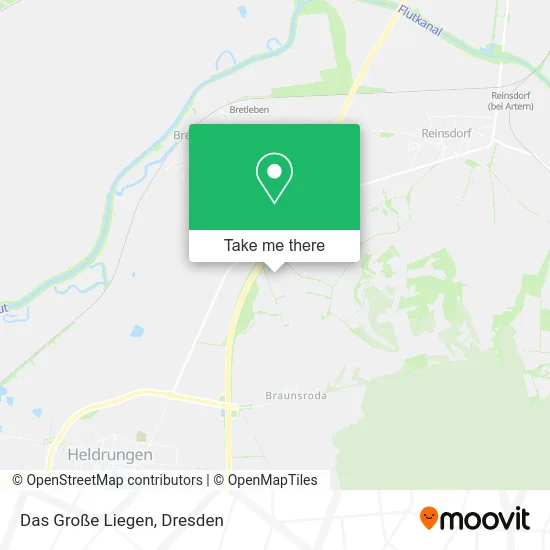 Карта Das Große Liegen