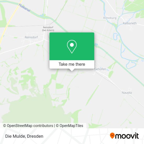 Карта Die Mulde