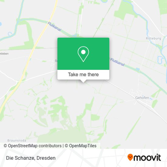 Карта Die Schanze