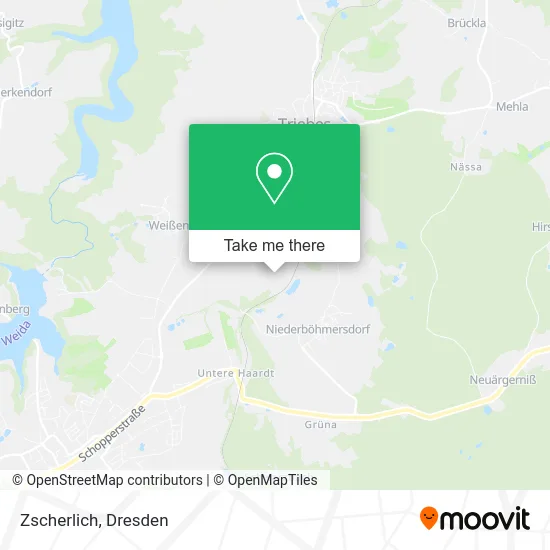 Карта Zscherlich