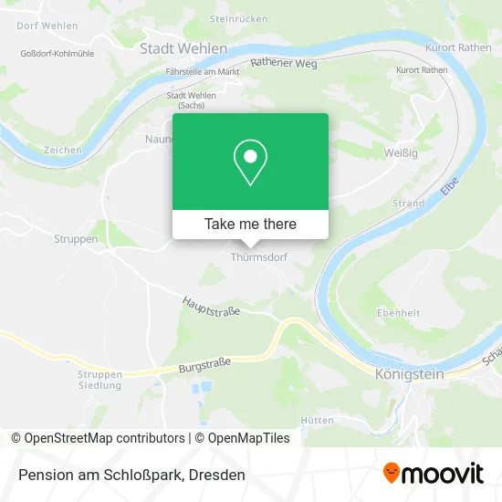 Карта Pension am Schloßpark