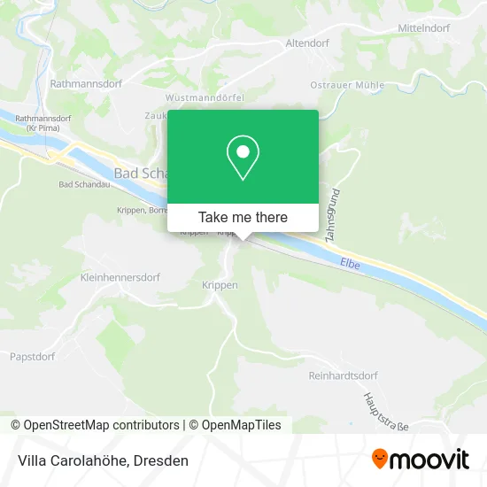 Карта Villa Carolahöhe