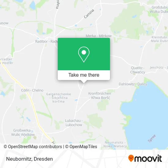 Карта Neubornitz