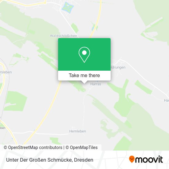 Карта Unter Der Großen Schmücke