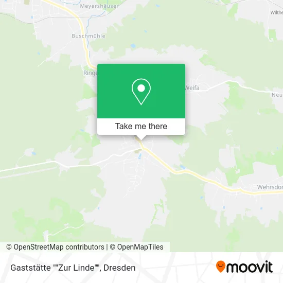 Карта Gaststätte ""Zur Linde""