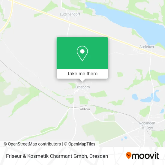 Карта Friseur & Kosmetik Charmant Gmbh