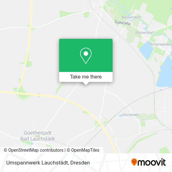 Карта Umspannwerk Lauchstädt