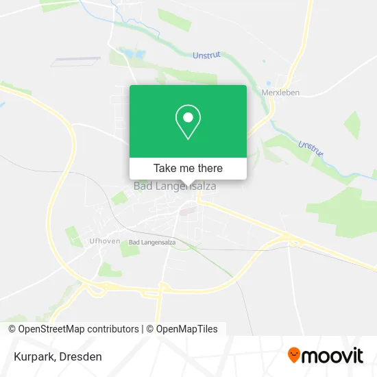 Kurpark map