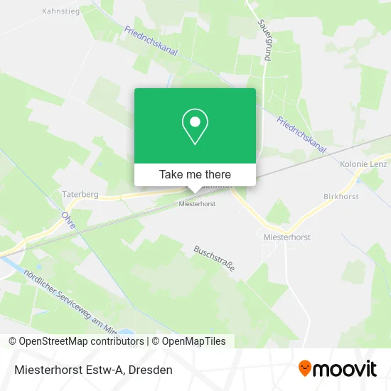 Карта Miesterhorst Estw-A