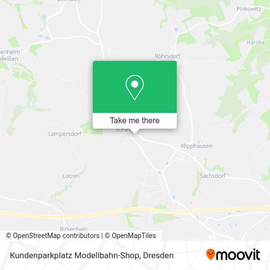 Карта Kundenparkplatz Modellbahn-Shop