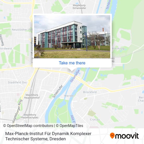 Карта Max-Planck-Institut Für Dynamik Komplexer Technischer Systeme
