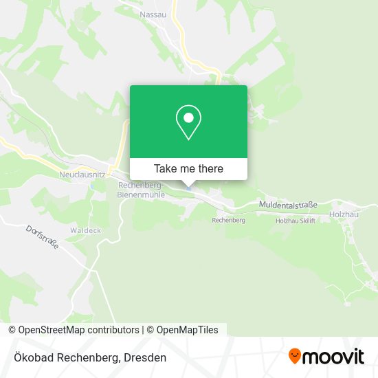 Карта Ökobad Rechenberg