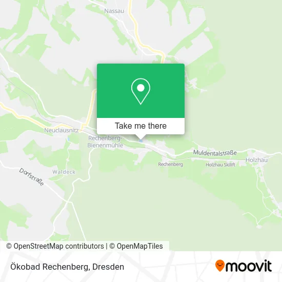 Карта Ökobad Rechenberg