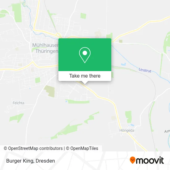 Карта Burger King
