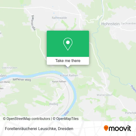 Карта Forellenräucherei Leuschke