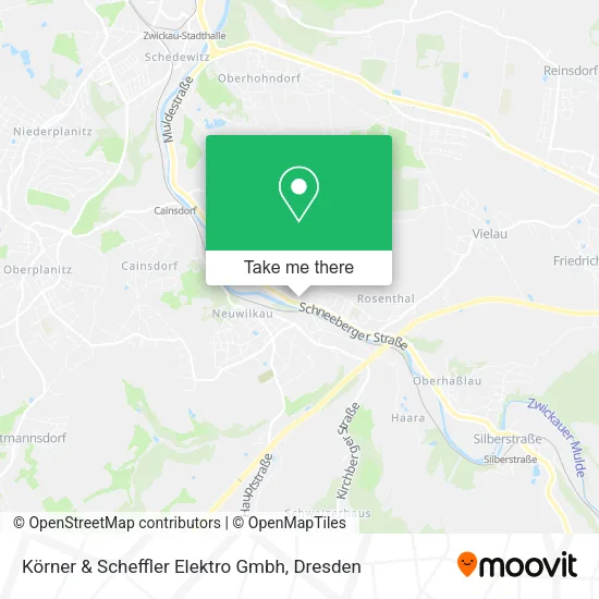 Карта Körner & Scheffler Elektro Gmbh