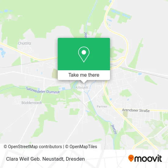 Карта Clara Weil Geb. Neustadt