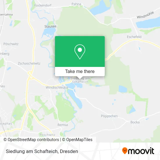 Карта Siedlung am Schafteich
