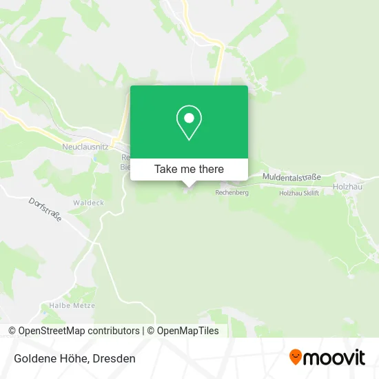 Карта Goldene Höhe