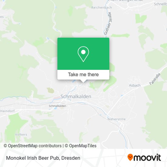 Карта Monokel Irish Beer Pub