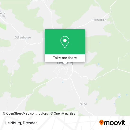 Карта Heldburg