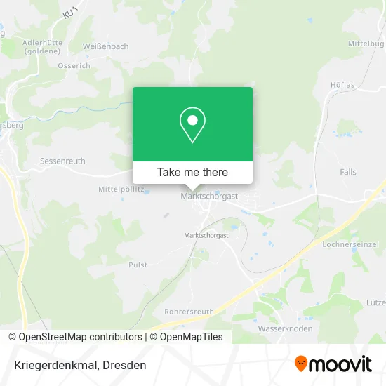 Карта Kriegerdenkmal