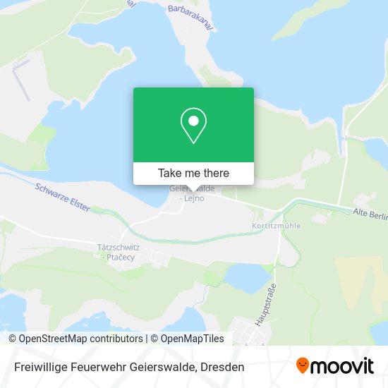Карта Freiwillige Feuerwehr Geierswalde