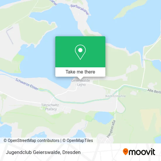 Карта Jugendclub Geierswalde