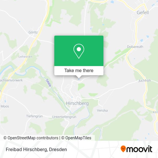 Карта Freibad Hirschberg