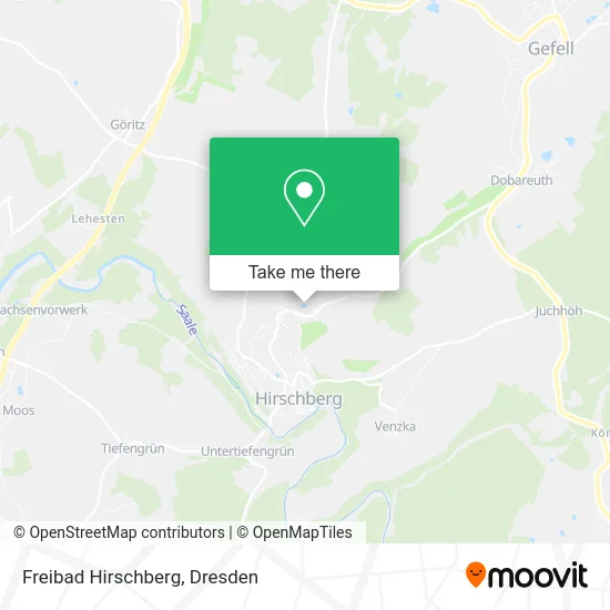Карта Freibad Hirschberg