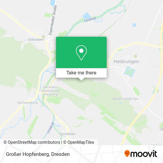 Карта Großer Hopfenberg