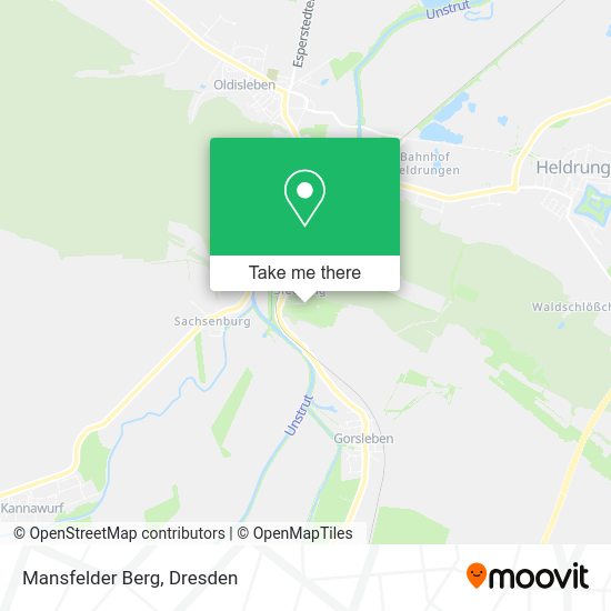 Карта Mansfelder Berg