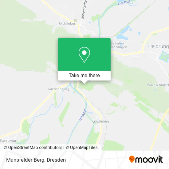 Карта Mansfelder Berg