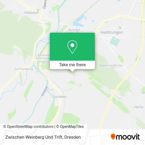 Карта Zwischen Weinberg Und Trift