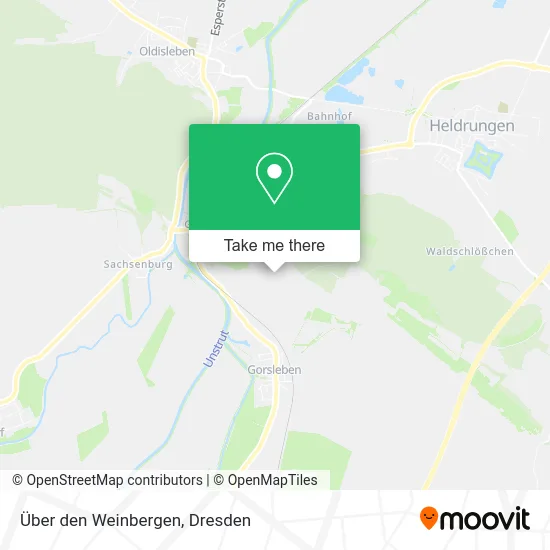 Карта Über den Weinbergen