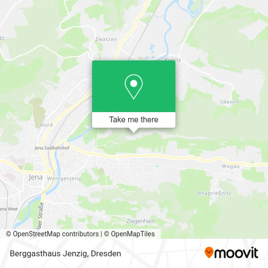 Карта Berggasthaus Jenzig