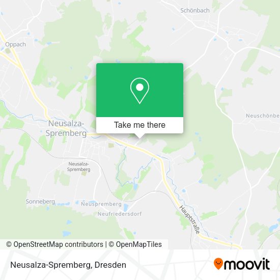Карта Neusalza-Spremberg