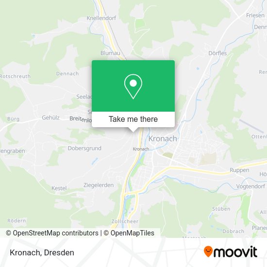 Карта Kronach
